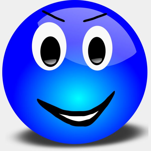 Smiley blue Thumbnail
